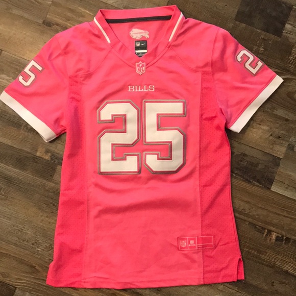 pink bills jersey